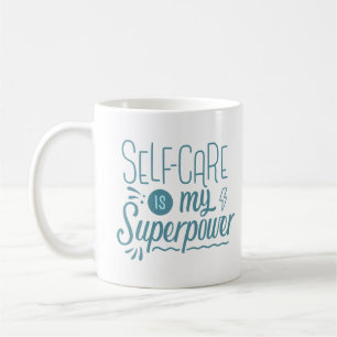 SELFCARE ÄR MIN SUPERMAKT KAFFEMUGG