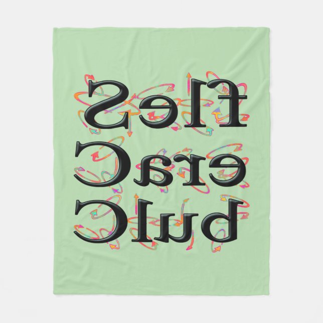 selfcare club fleecefilt (Framsidan)