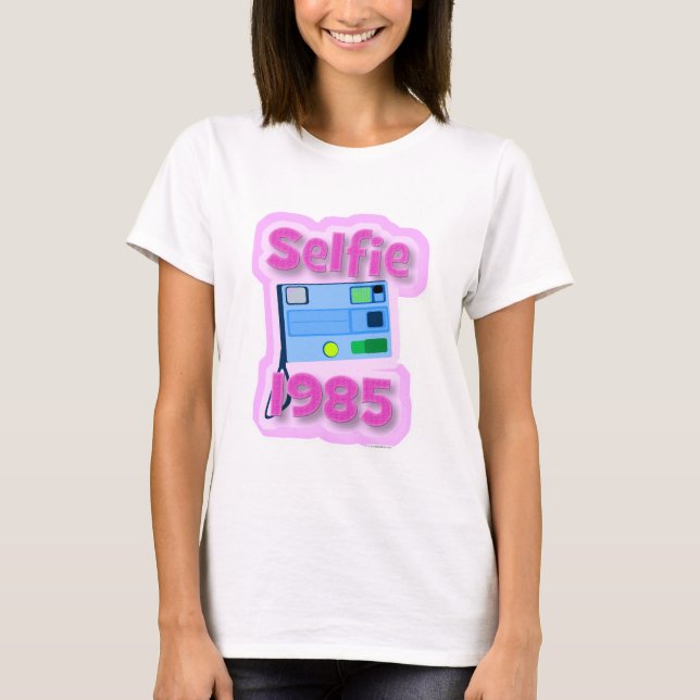 Selfie 85 stil t shirt (Framsida)