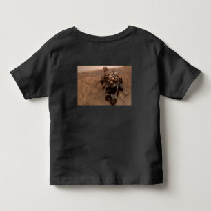 Selfie av Mars Curiosity Röd Marslandskap T Shirt