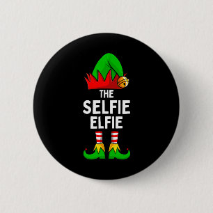 Selfie Elfie Elf Matching Family jul Knapp