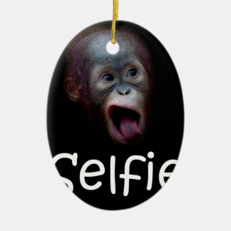 Selfie Julgransprydnad Keramik
