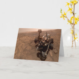Selfie Mars Curiosity Red Martian Ligcape Kort