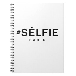 SELFIE PARIS ANTECKNINGSBOK