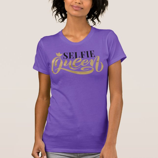 Selfie Queen T-Shirt (Framsida)