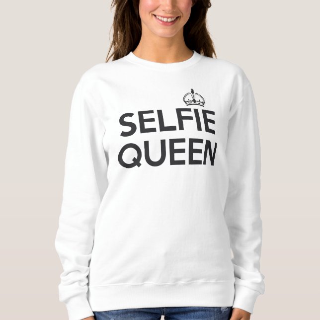 Selfie Queen T Shirt (Framsida)