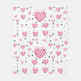 Selflove inspirational quote sweet heart and start fleecefilt