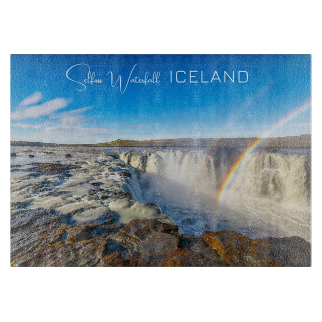Selfoss Waterfall, Island (Framsidan)