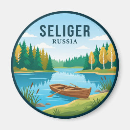 Seliger nationalpark Ryssland Magnet