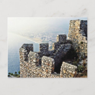 Seljuk Rampart, Alanya - 1221 A.D. Vykort