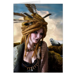 Selkie Card Hälsningskort
