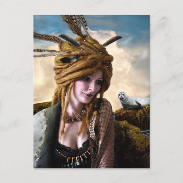 Selkie Postcard Vykort (Framsida)