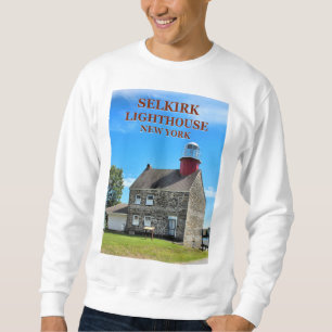 Selkirk fyr, Salmon River New York Lång Ärmad Tröja