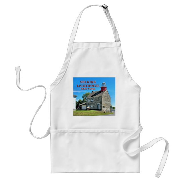 Selkirk Lighthouse, New York Apron Förkläde (Framsidan)
