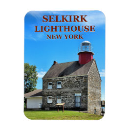 Selkirk Lighthouse, New York Flex Magnet