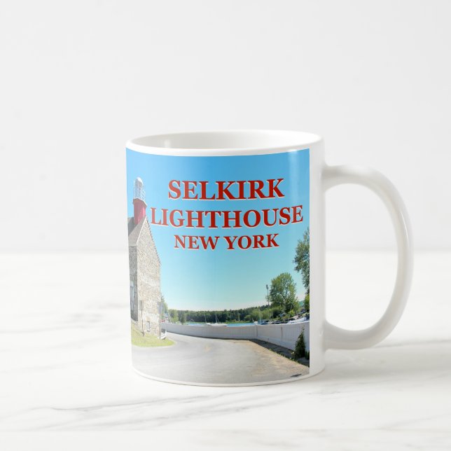 Selkirk Lighthouse, New York Mugg (Höger)