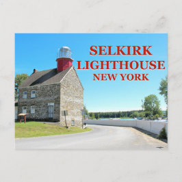 Selkirk Lighthouse, New York-vykort Vykort