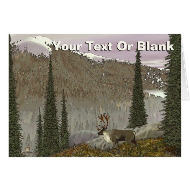 Selkirk Västindiou Hälsningskort (Framsidan Horizontal)