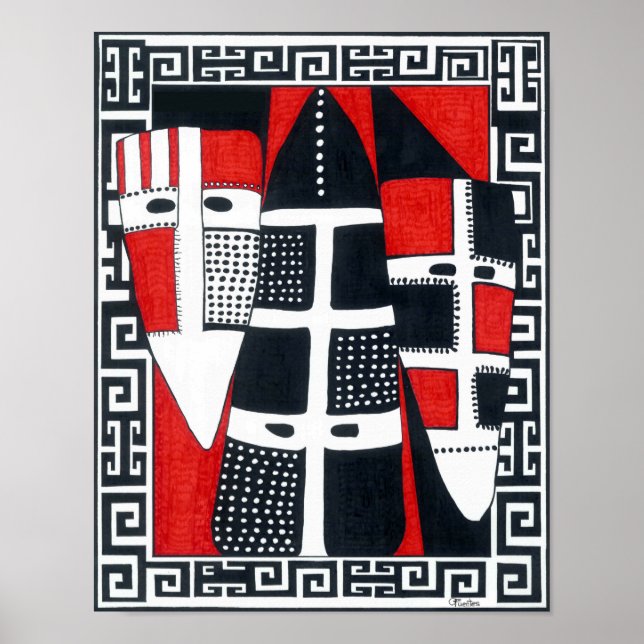 Selknam poster (Framsidan)