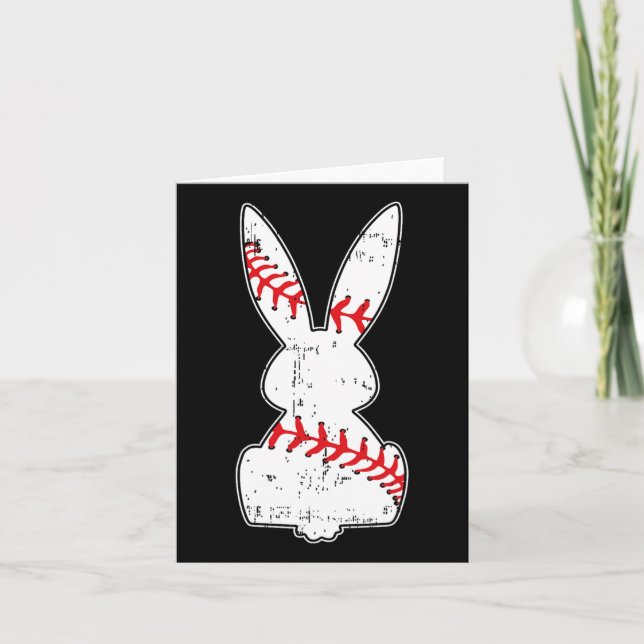 Sell Bunny Glad påsk Funny Sell Boys Girls Kids Kort (Framsida)
