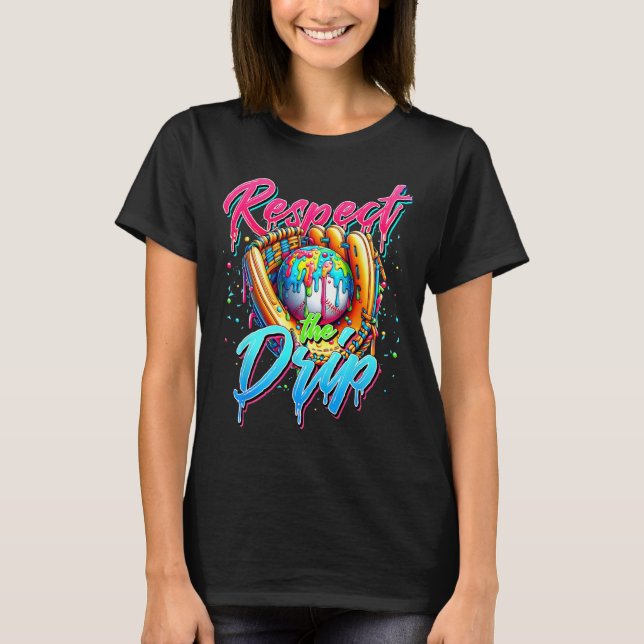 Sell Drip Boys Ice Cream Drip Youth Respect Dr. T Shirt (Framsida)