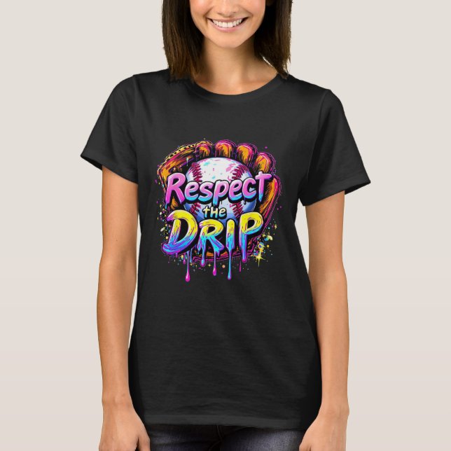 Sell Drip Boys Ice Cream Drip Youth Respect Dr. T Shirt (Framsida)