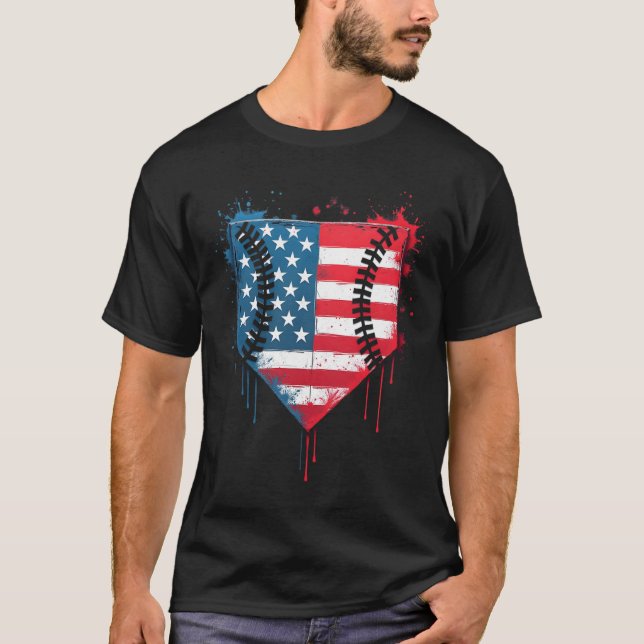 Sell Drip Boys Kids Ice Cream Patriotic American F T Shirt (Framsida)