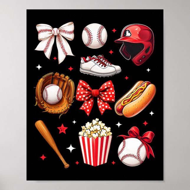 Sell Mamma Coquette Bow Mors dag Women Sell Mamma Poster (Framsidan)