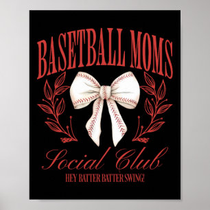 Sell Mamma Social Klubb Coquette Bow Funny Mamma M Poster