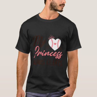Sell Mom Dad My Princess Wears Cleats  T Shirt
