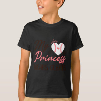 Sell Mom Dad My Princess Wears Cleats  T Shirt