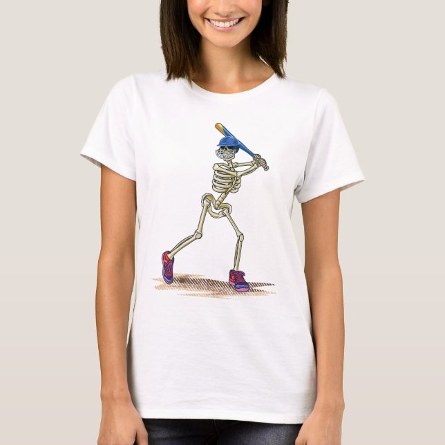 Sell Skeleton Halloween Manar Boys Sell Halloween  T Shirt (Framsida)