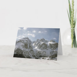 Sella Gruppe och Val de Mesdi Helgdag Card Kort