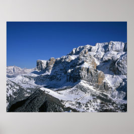 Sella Gruppe Winter Helgdag Card Poster