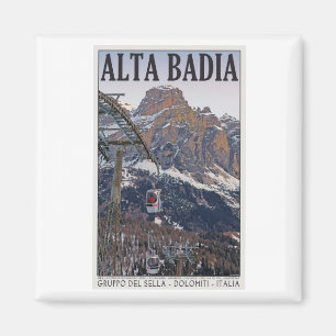 Sella Ronda - Alta Badia gondol Magnet