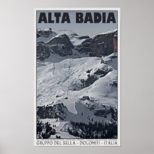 Sella Ronda - Alta Badia Springa 20 Poster