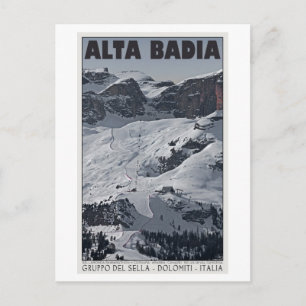 Sella Ronda - Alta Badia Springa 20 Vykort