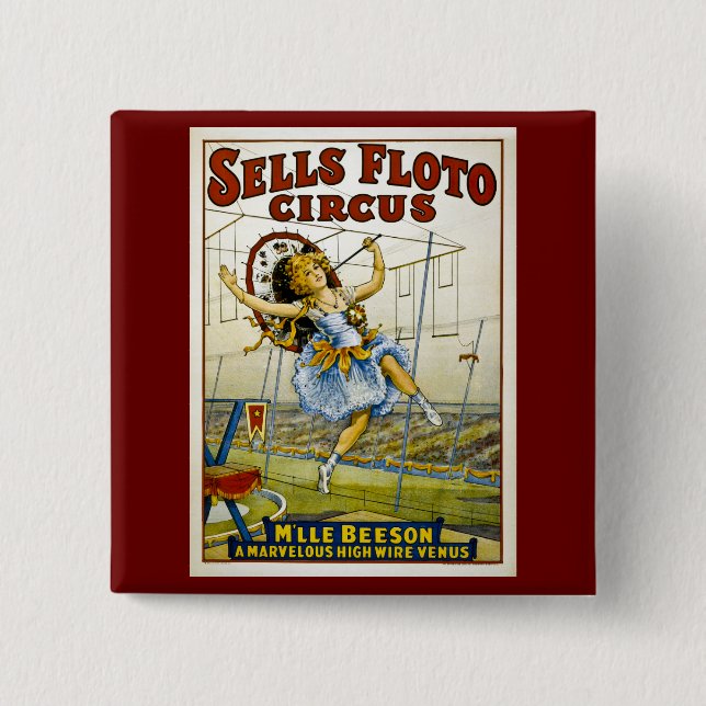 Sells Floto 1921 - M'lle Beeson Knapp (Framsida)