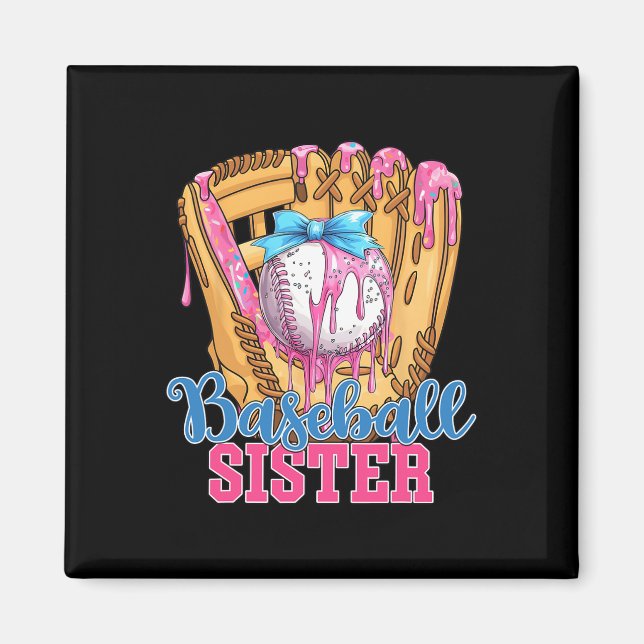 Sellsister Funny Sell Ice Cream Drick Big Sister Magnet (Framsidan)