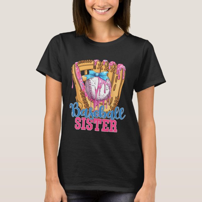 Sellsister Funny Sell Ice Cream Drick Big Sister T Shirt (Framsida)