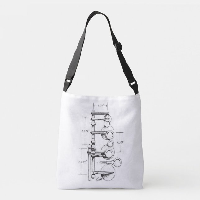 Selmer Paris balanserad handlingsaxofon 1939 Axelväska (Baksida)