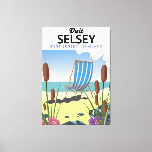 Selsey Väster Sussex England Canvastryck