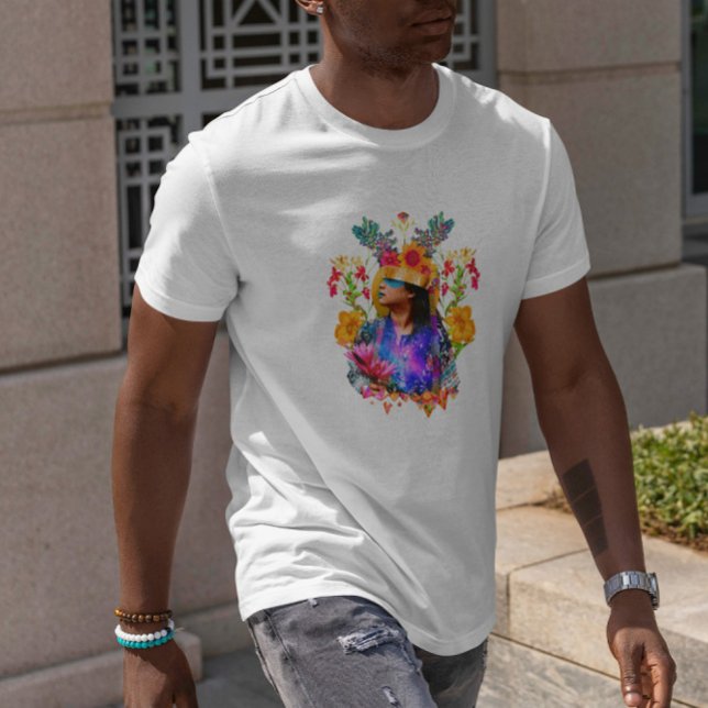 Selvatic Flowers Girl T Shirt (Skapare uppladdad)