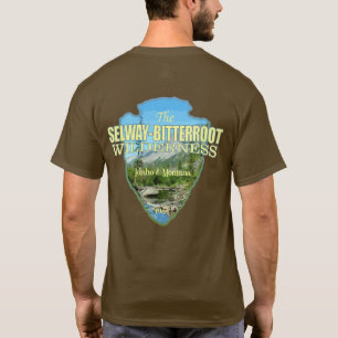 Selway-Bitterroot Wilderness (pilhuvud) T Shirt
