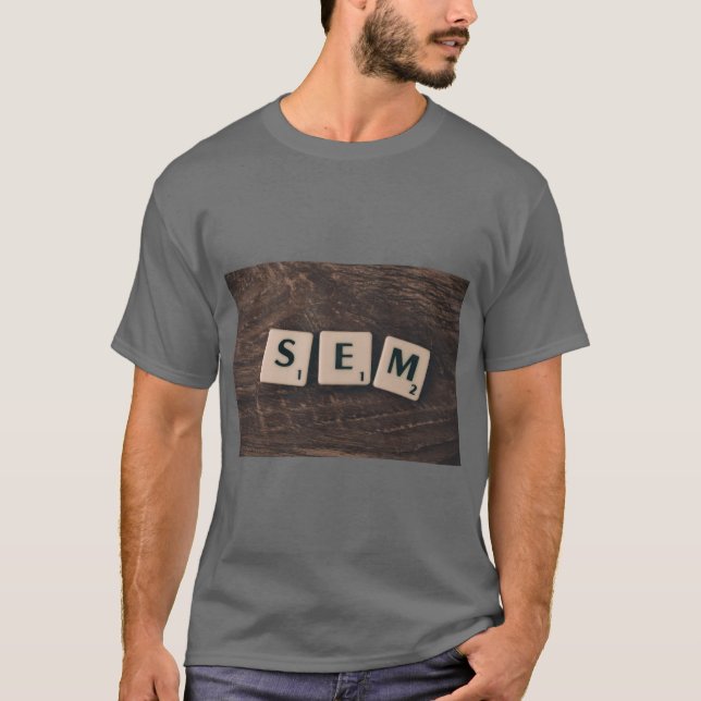 SEM – Digital Vibes Grafisk T-Shirt (Framsida)