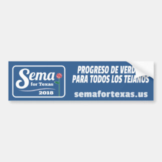 Sema för den Texas bildekalet 2018 Bildekal