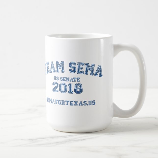 Sema för Texas 2018 - keramisk kaffemugg för LAG (Höger)