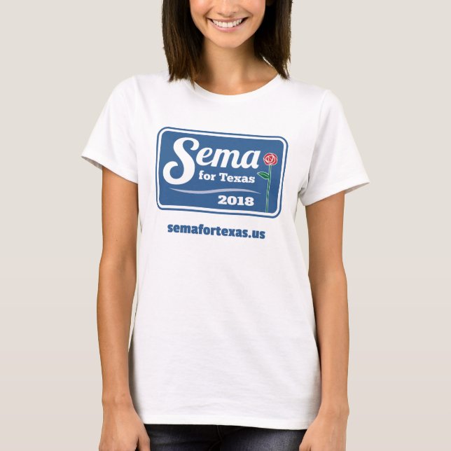 Sema för Texas 2018 - LOGOTYP T Shirt (Framsida)