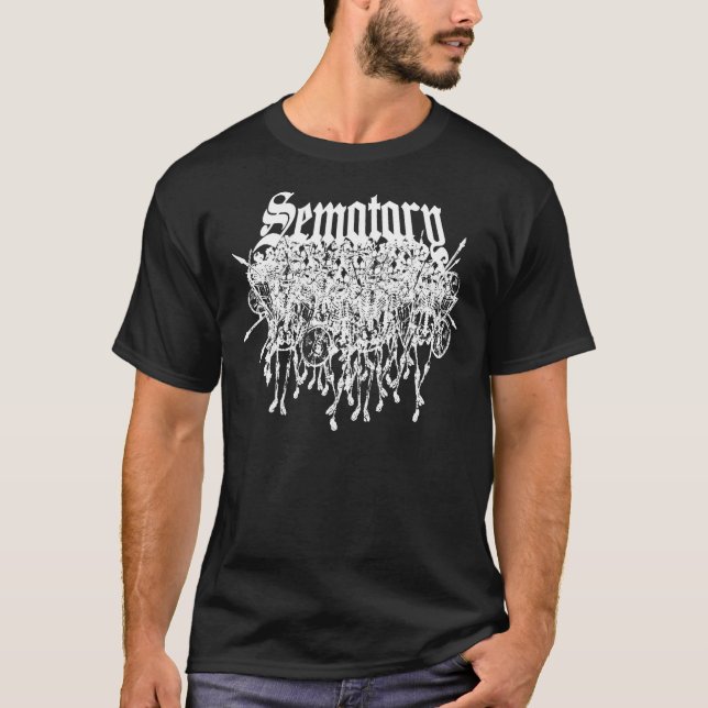 Sematary Logotyp Essential T-Shirt (Framsida)