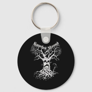 Sematary Merch. Utforma en Ghost Träd. Haunted Mou Nyckelring